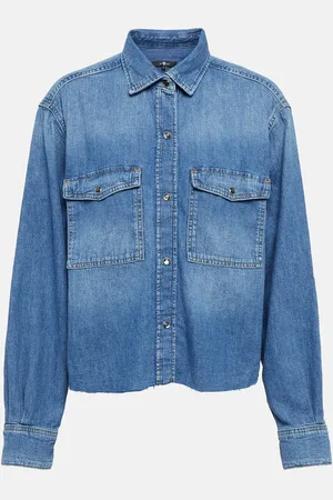 7 for all Mankind Eve denim shirt