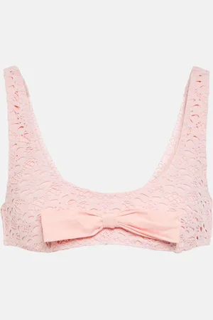 Giambattista Valli Bow-trimmed bikini top