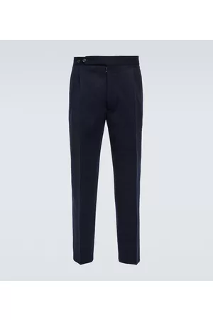 Maison Margiela Milano stitch jersey tailored pants