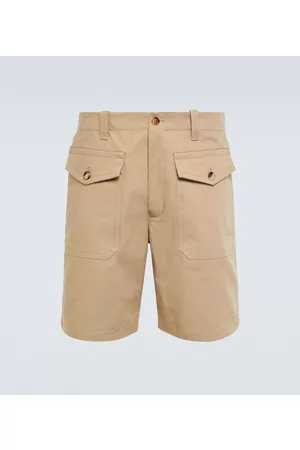 Alexander McQueen Cotton cargo shorts