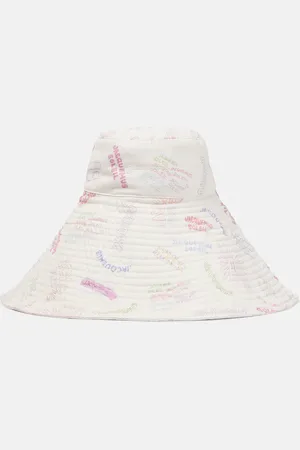 Jacquemus Le Chapeau Lagrima printed cotton sun hat