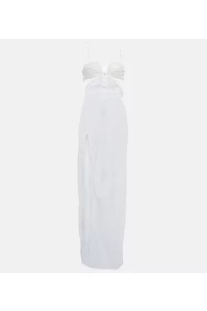 Nensi Dojaka Bridal cutout lace gown