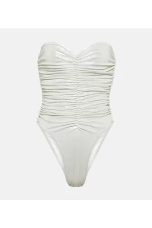Norma Kamali Slinky Marissa bandeau swimsuit