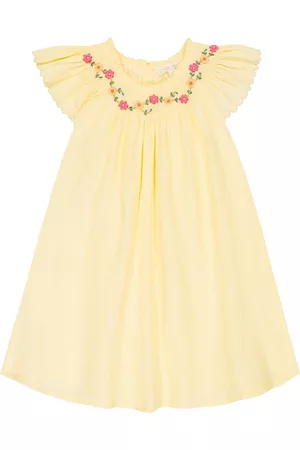 Louise Misha Edith embroidered cotton dress