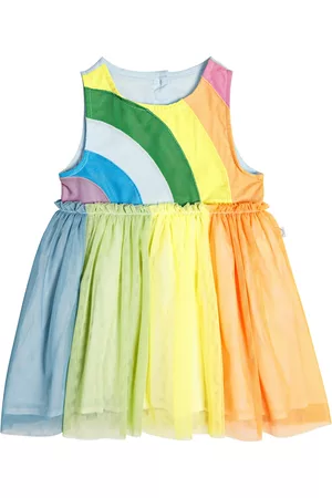 Stella McCartney Baby rainbow tulle dress