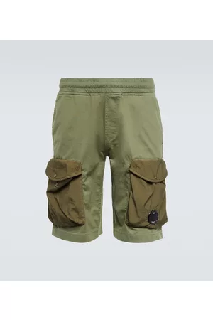 C.P. Company Szorty Cargo - Cotton jersey cargo shorts
