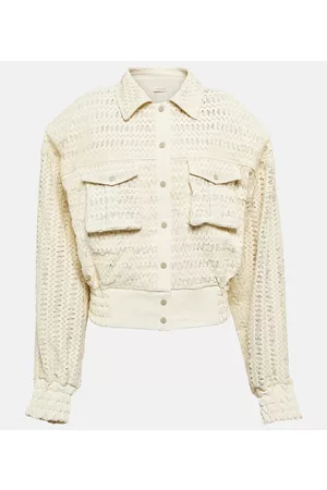 The Mannei Nice leather bomber jacket