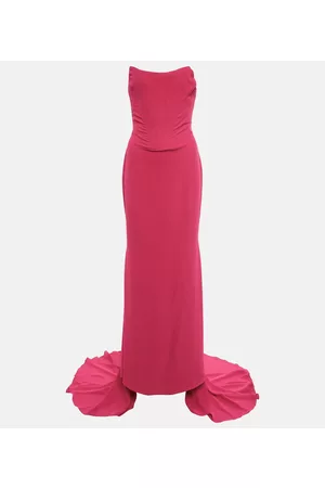 GIUSEPPE DI MORABITO Kobieta Sukienki koktajlowe i wieczorowe - Strapless crÃªpe gown