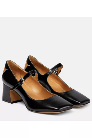 Maison Margiela Kobieta Mary Jane - Four Stitches leather Mary Jane pumps