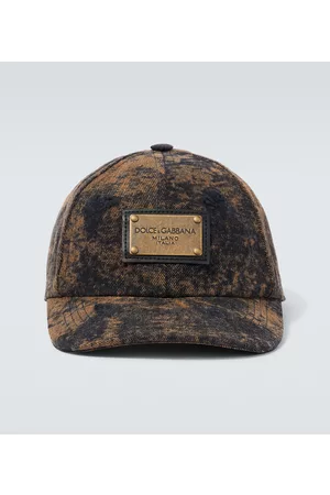 Dolce & Gabbana Logo denim baseball cap
