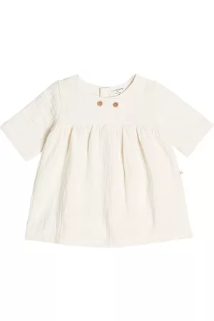 YOOX Baby Enea cotton-blend dress