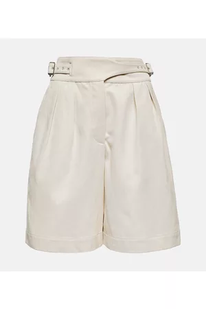 Loro Piana Cotton and linen Bermuda shorts
