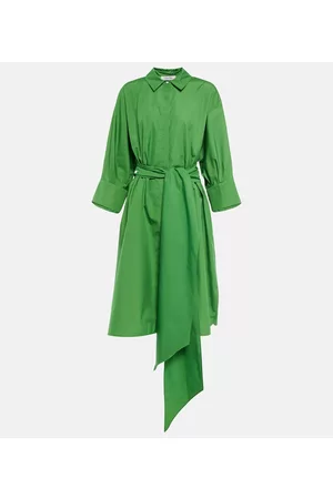 Max Mara Tabata cotton poplin shirt dress