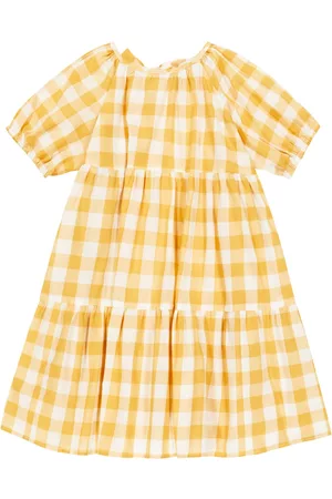 PAADE Kobieta Sukienki Bawełniane - Gingham cotton dress