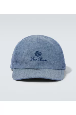 Loro Piana Logo cotton baseball cap