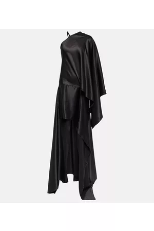 Acne Studios Asymmetric satin gown