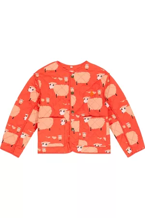 The Animals Observatory Kobieta Kurtki Bawełniane - Starling reversible cotton jacket