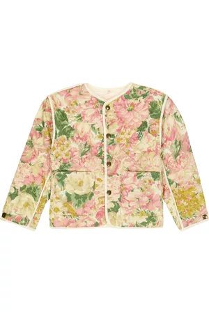 The Animals Observatory Kobieta Kurtki Bawełniane - Starling reversible cotton jacket