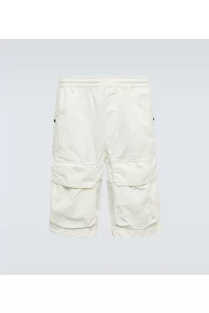 C.P. Company Cotton-blend jersey cargo shorts
