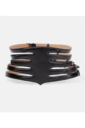 Alaïa Kobieta Paski - Multi slim leather belt