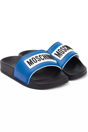 Moschino Akcesoria - Logo rubber slides