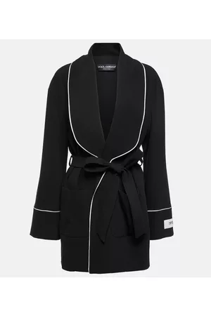 Dolce & Gabbana Kobieta Grube - X Kim wool-blend pajama jacket
