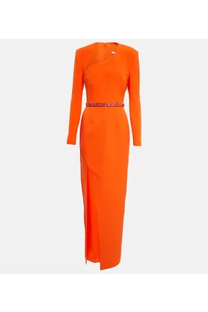 Safiyaa Kobieta Sukienki koktajlowe i wieczorowe - Embellished crÃªpe gown