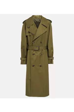 WARDROBE.NYC Kobieta Płaszcze Trencze - Cotton gabardine trench coat