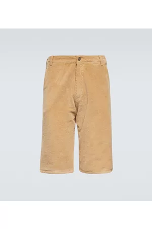 ERL Sztruksowe - Cotton corduroy shorts