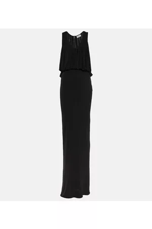 Saint Laurent Kobieta Luksusowe - Draped jersey gown