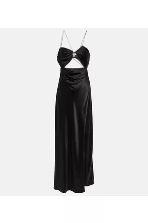 The Sei Kobieta Sukienki asymetryczne - Asymmetrical silk satin gown