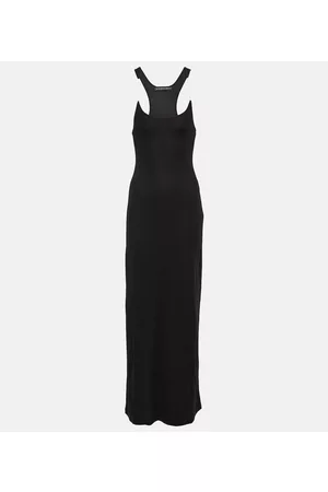 Y / PROJECT Kobieta Długie - Ribbed-knit cotton maxi dress