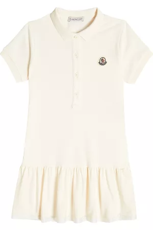 Moncler Kobieta Sukienki Bawełniane - Cotton-blend polo dress