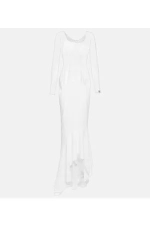 Dolce & Gabbana Kobieta Sukienki koktajlowe i wieczorowe - X Kim semi-sheer silk-blend gown