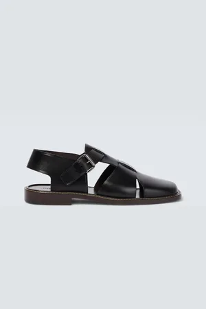 LEMAIRE Fisherman leather sandals