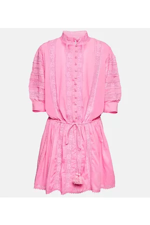 Melissa Odabash Kobieta Sukienki Bawełniane - Rita embroidered cotton minidress