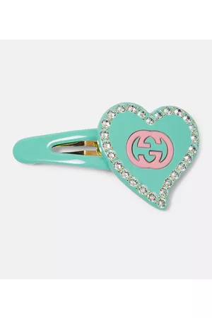 Gucci Kobieta Ozdoby do włosów - Interlocking G embellished hair clip