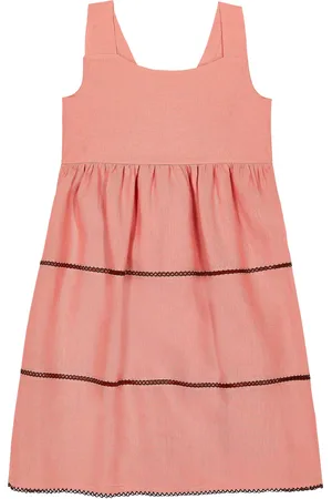 Loro Piana Linen tiered dress