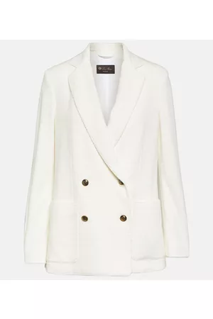 Loro Piana Kobieta Kurtki Bawełniane - Chiavari linen and cotton jacket