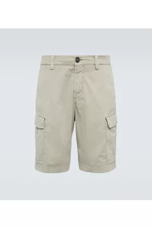 Brunello Cucinelli Szorty Cargo - Cotton-blend cargo shorts