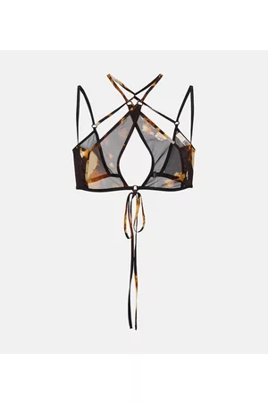 KNWLS Kobieta Wiązane na szyi - Halterneck bra top