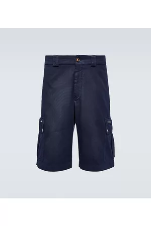 Brunello Cucinelli Szorty Cargo - Cotton gabardine cargo shorts
