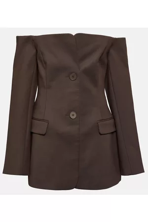 SIR Kobieta Sukienki Marynarki - Sandrine off-shoulder blazer dress