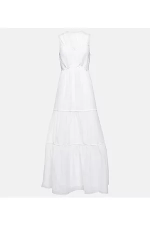 SIR Kobieta Sukienki Bawełniane - Emme tiered cotton and silk dress
