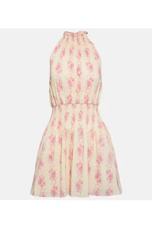 LOVESHACKFANCY Kobieta Sukienki Bawełniane - Destiny floral cotton minidress