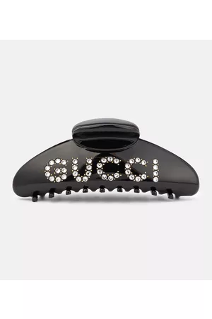 Gucci Kobieta Ozdoby do włosów - Logo embellished hair clip