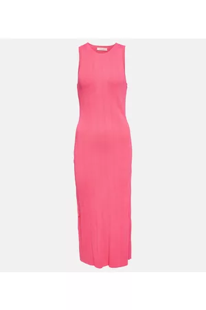 Frame Kobieta Sukienki Dzianinowe - Ribbed-knit midi dress