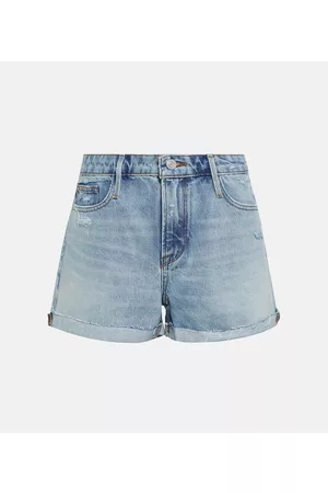 Frame Kobieta Szorty - Le Grand Garcon denim shorts