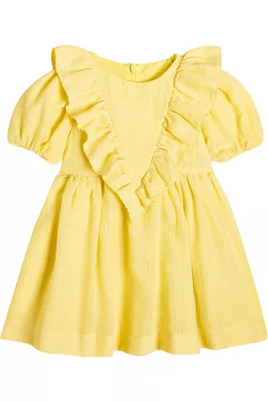 Stella McCartney Sukienki Bawełniane - Baby cotton-blend dress