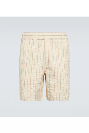 Orlebar Brown Szorty - Louis striped cotton shorts
